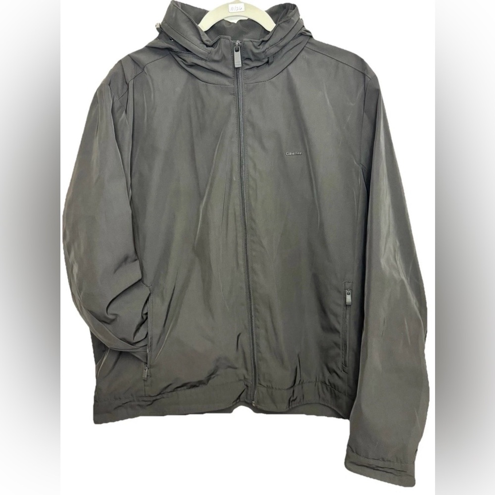 Calvin Klein Black Hooded Coat, Women’s XL, Originally $150